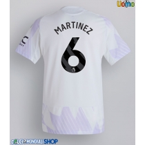 Maglie da calcio Manchester United Lisandro Martinez #6 Seconda Maglia 2025-26 Manica Corta